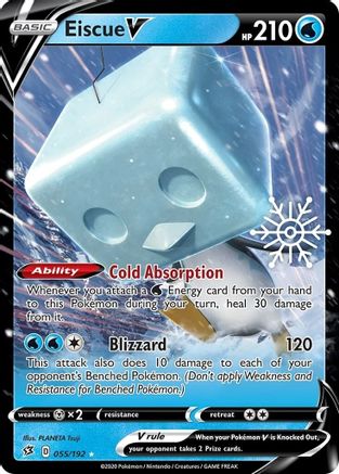Eiscue V (Holiday Calendar) 055/192 - Miscellaneous Cards & Products Holofoil