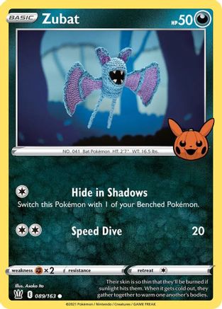 Zubat 089/163 - Trick or Trade BOOster Bundle Main image