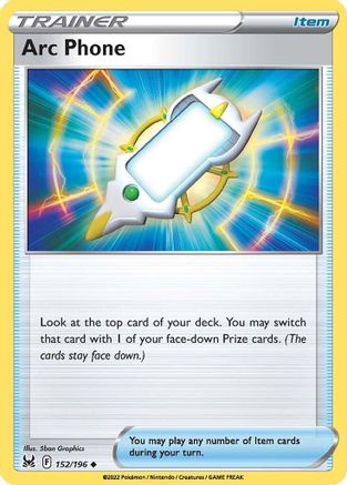 Arc Phone 152/196 - SWSH11 Lost Origin Reverse Holofoil Main image