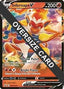Infernape V SWSH252 SWS252 - Jumbo Cards Holofoil