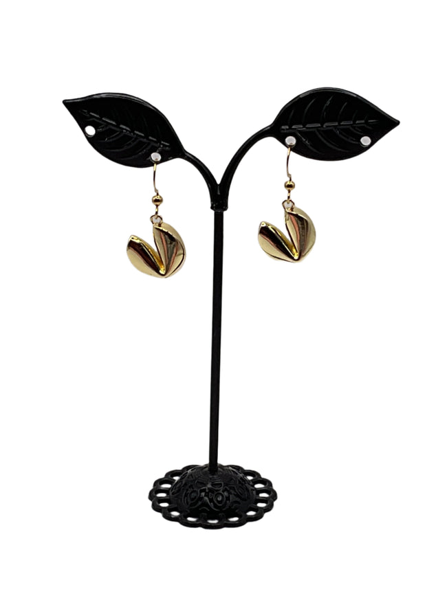 Fortune Cookie Earrings Hover Image
