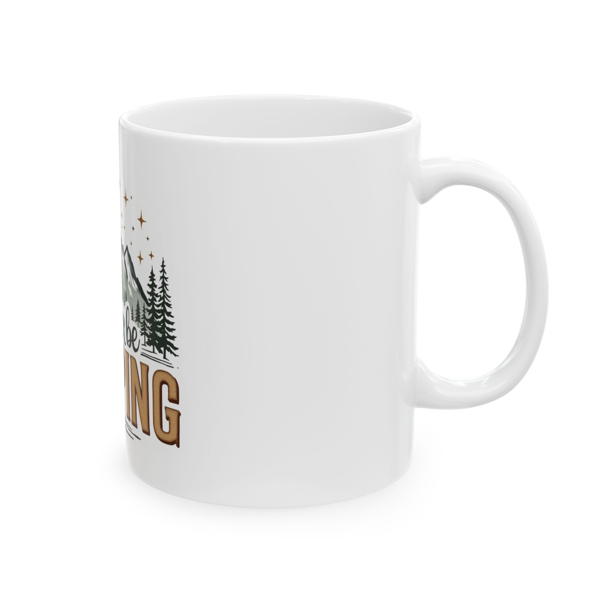 Mug - I'd Rather Be Camping Ceramic Mug