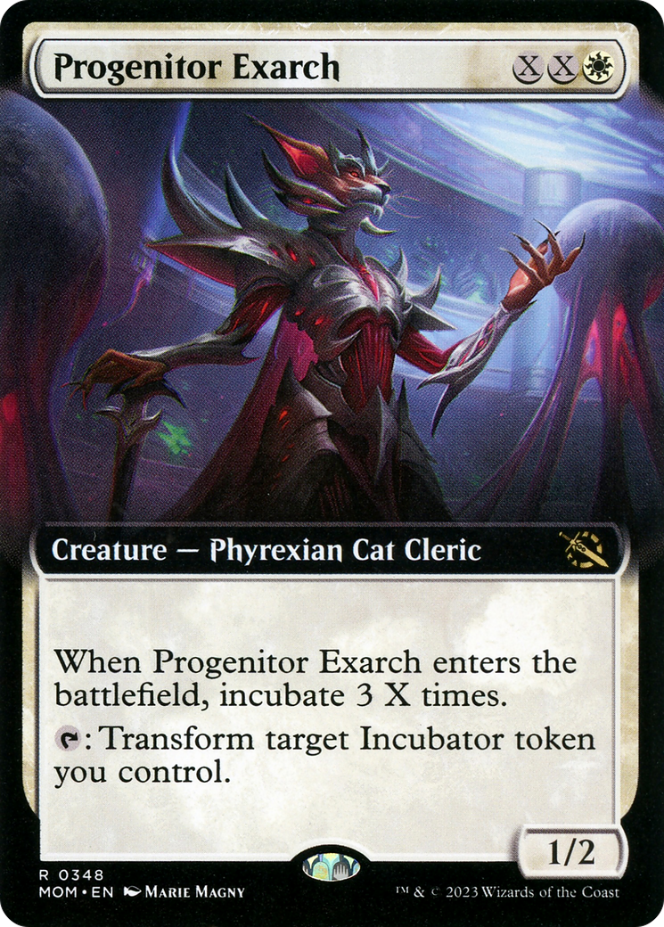 Progenitor Exarch (MOM-348) - March of the Machine: (Extended Art)