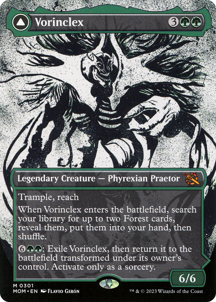 Vorinclex // The Grand Evolution (MOM-301) - March of the Machine: (Showcase) (Borderless)