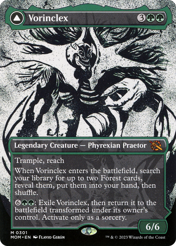 Vorinclex // The Grand Evolution (MOM-301) - March of the Machine: (Showcase) (Borderless)