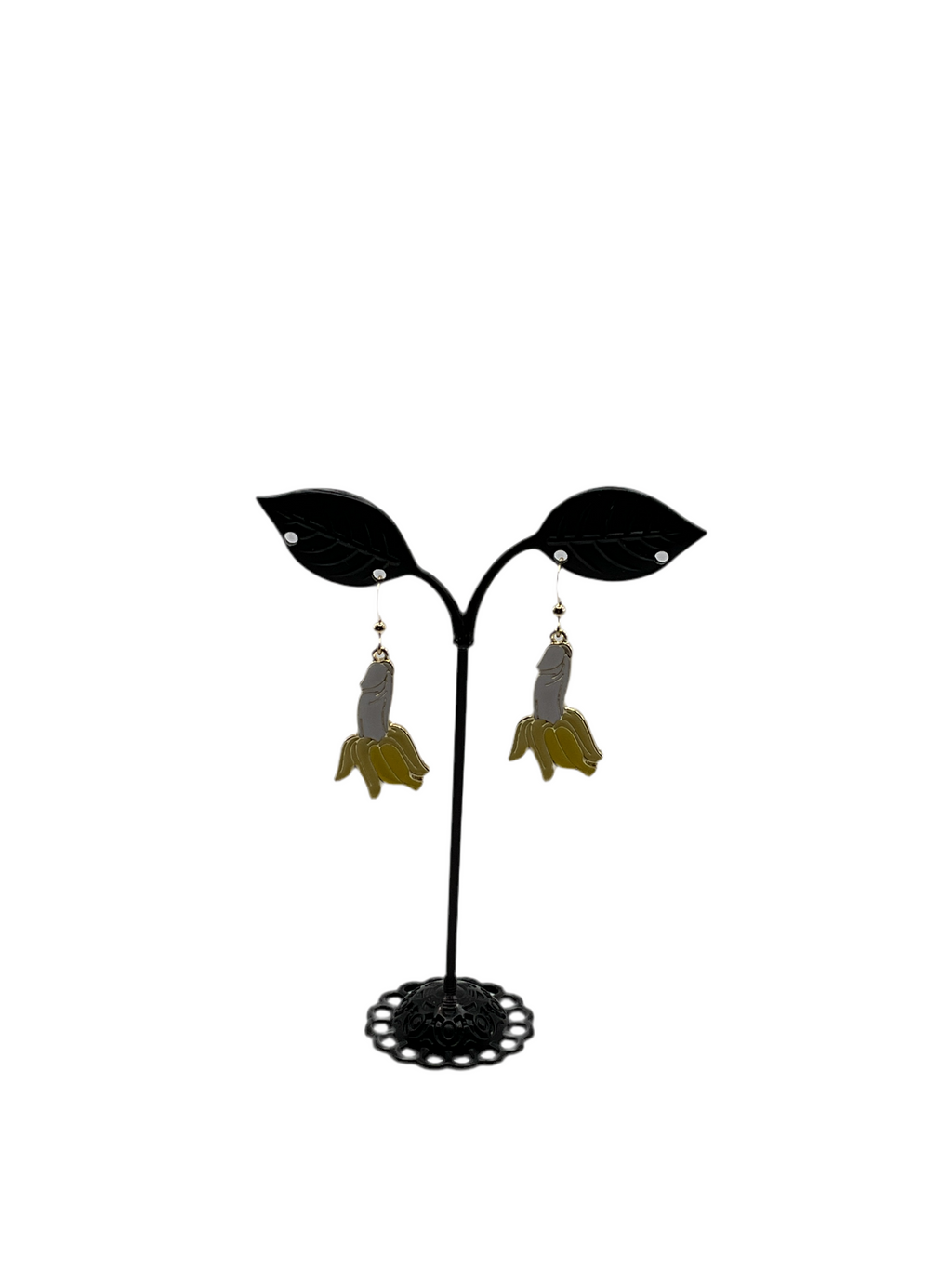 Penis banana earrings