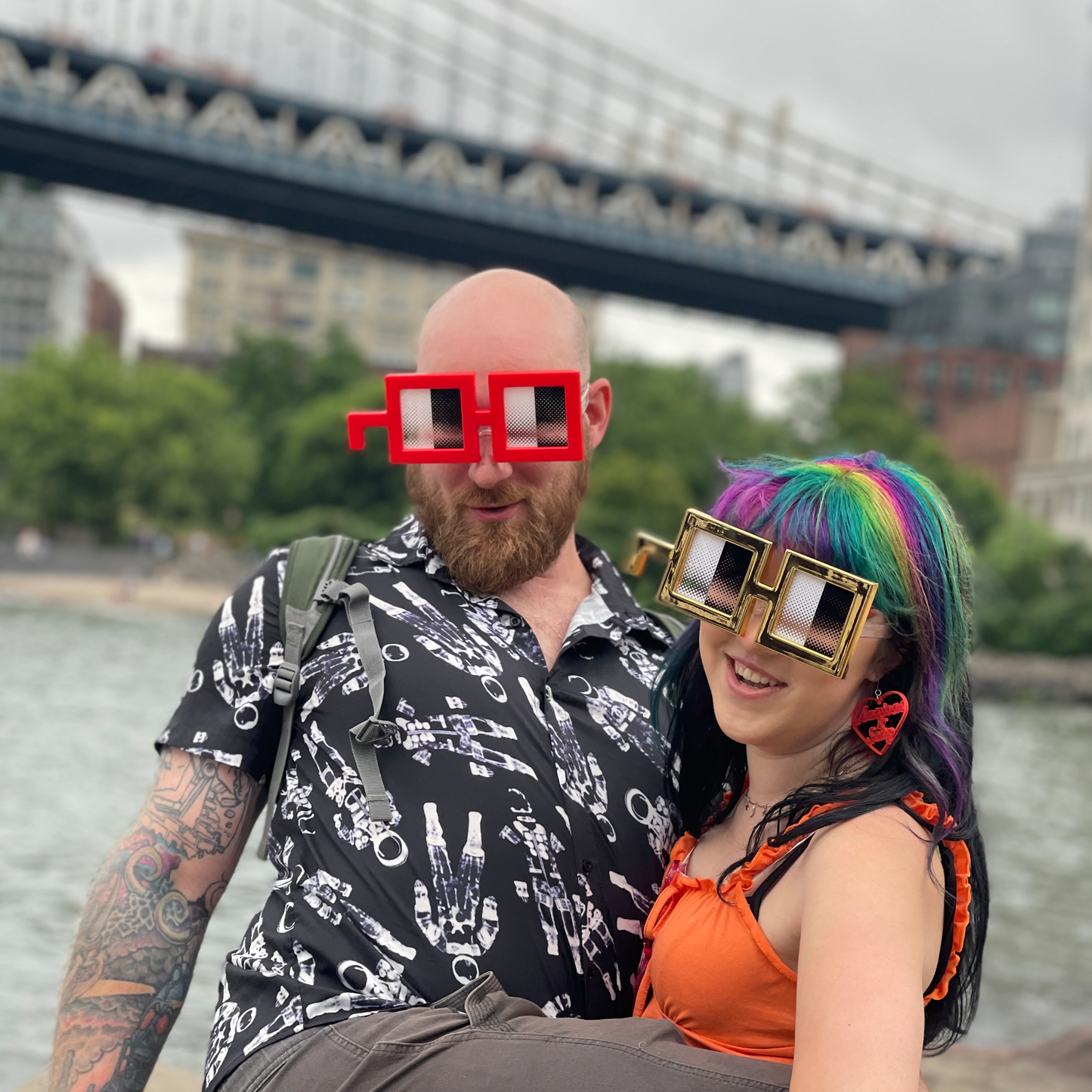 Bigshot Noggles in Classic Red