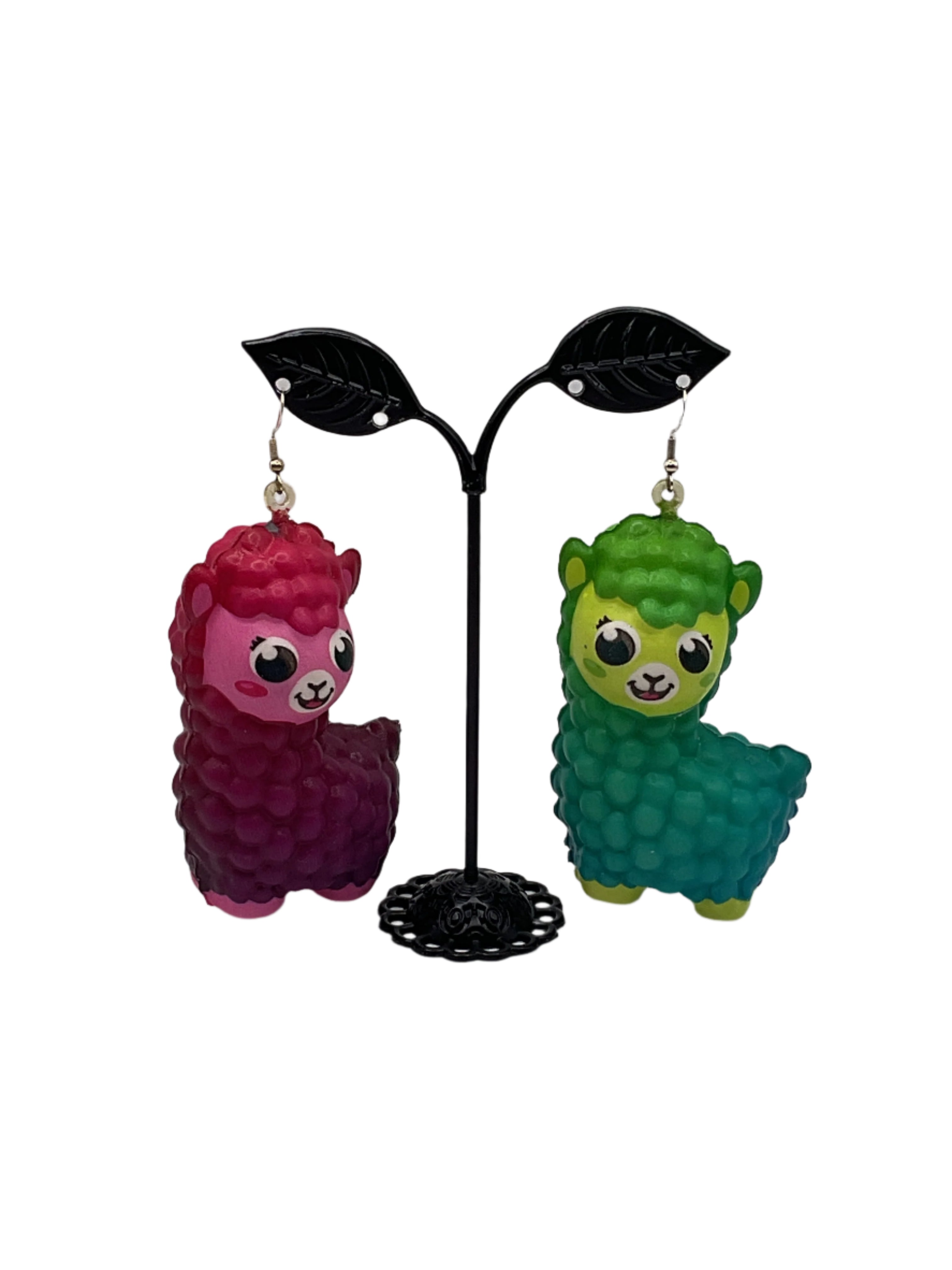 Squishy Llama earrings