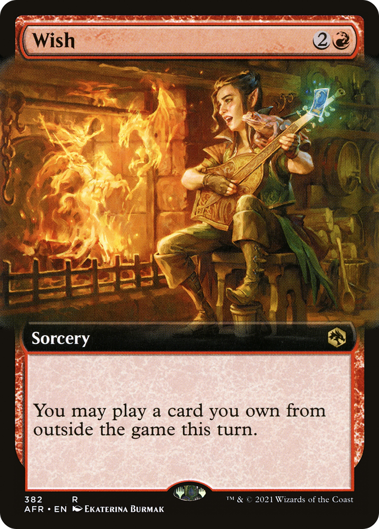 Wish (AFR-382) - Adventures in the Forgotten Realms: (Extended Art)