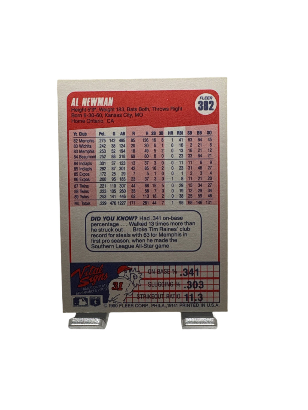 Fleer Al Newman