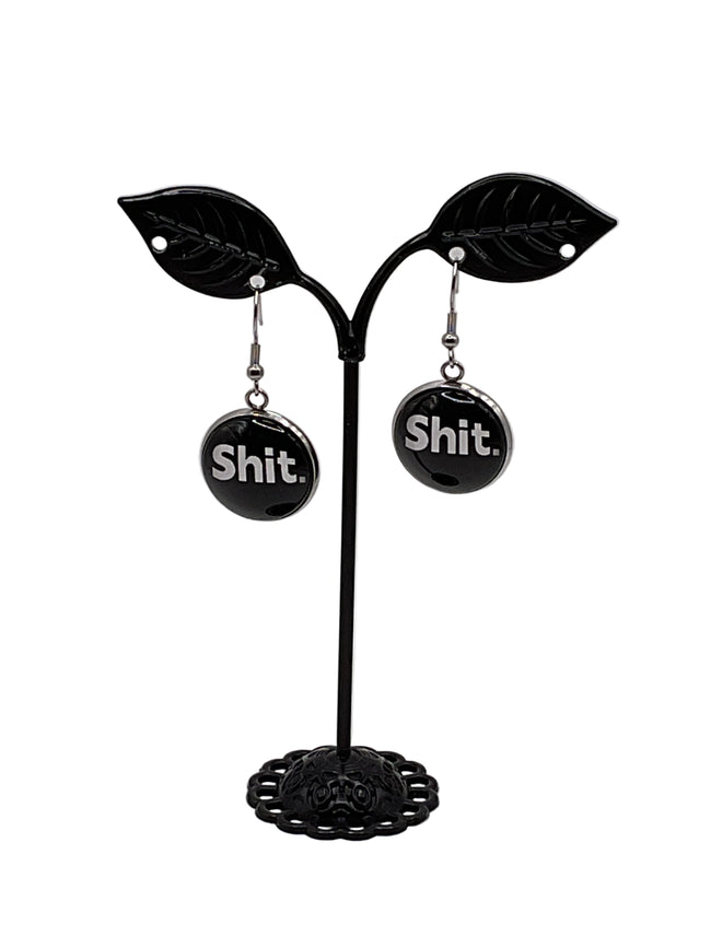 Shit Earrings Hover Image