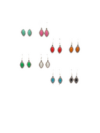 Colorful Stone Earrings