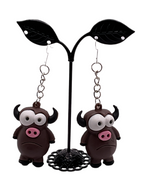 Wacky Bull Earrings