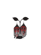 Scream Tassel Earrings