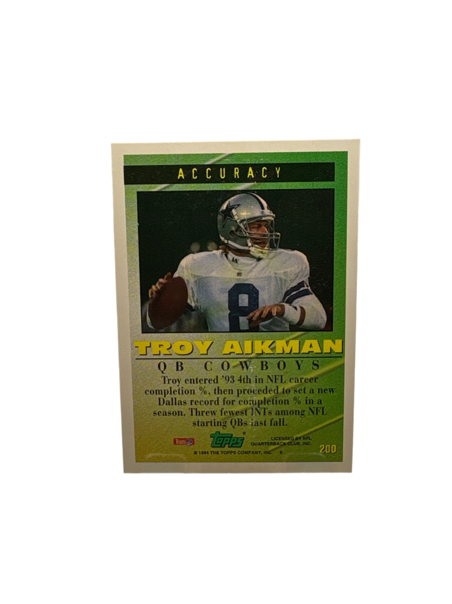 Topps Troy Aikman