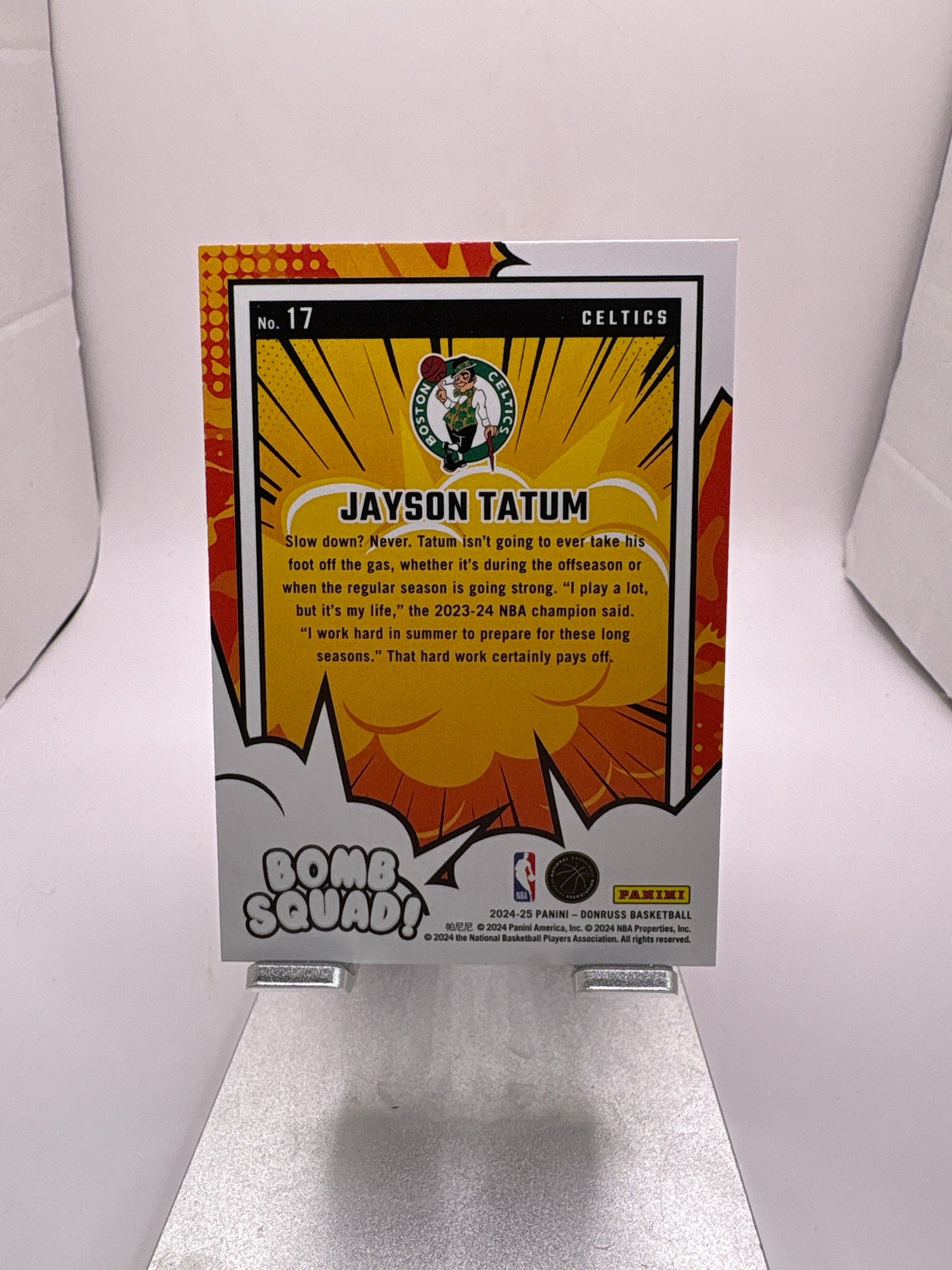 Donruss Jayson Tatum