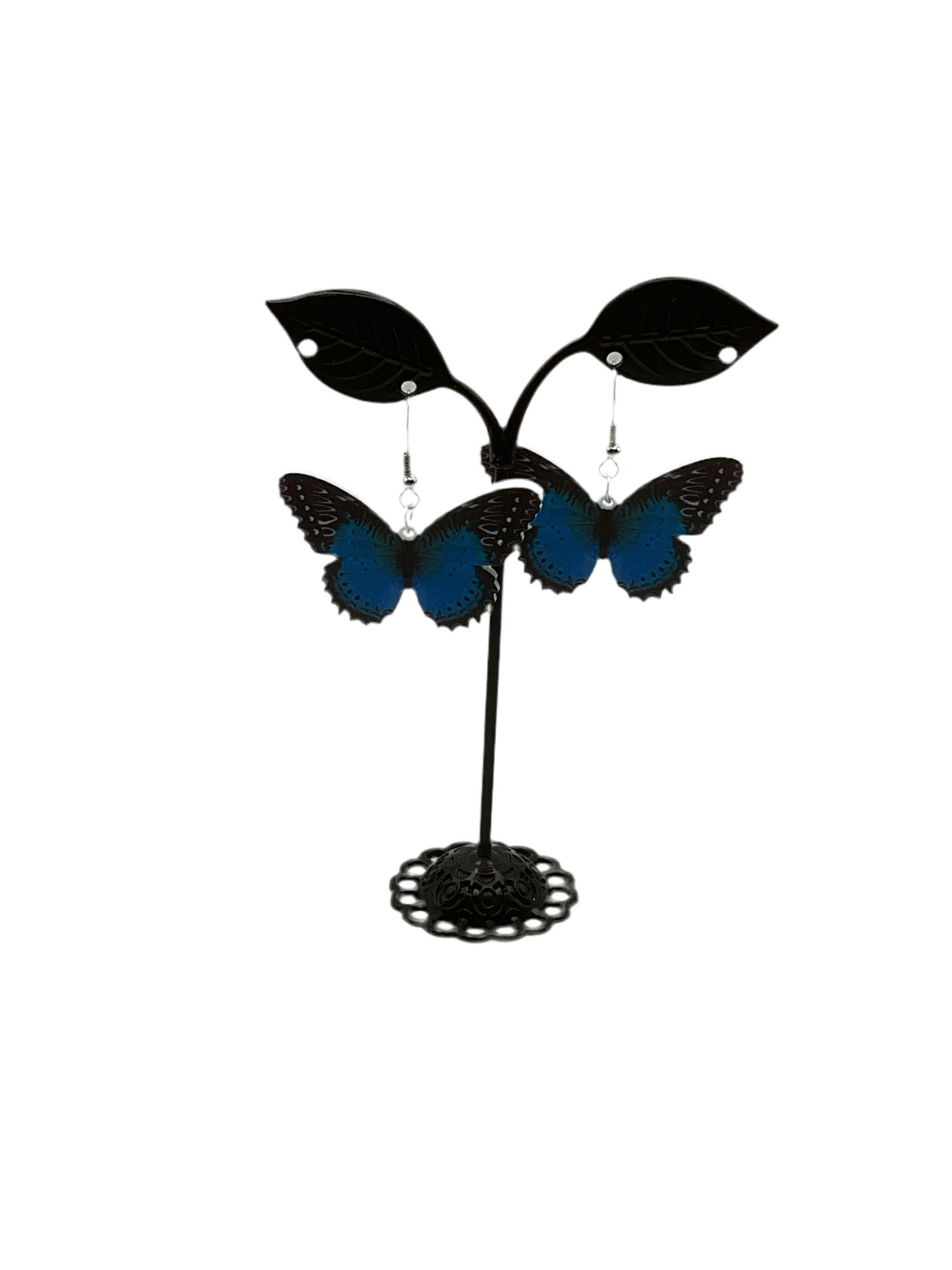 Blue Butterfly Earrings