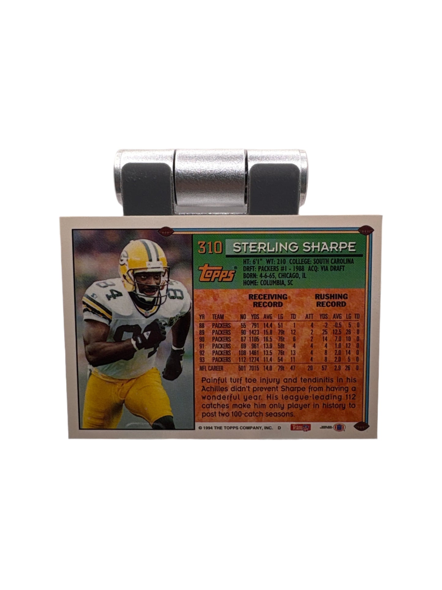 Topps Sterling Sharpe