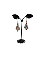 Christmas tree earrings