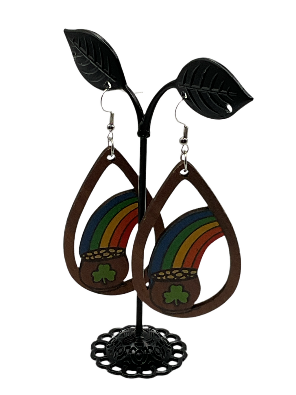 St.Patrick’s Day Tear Drop Earrings