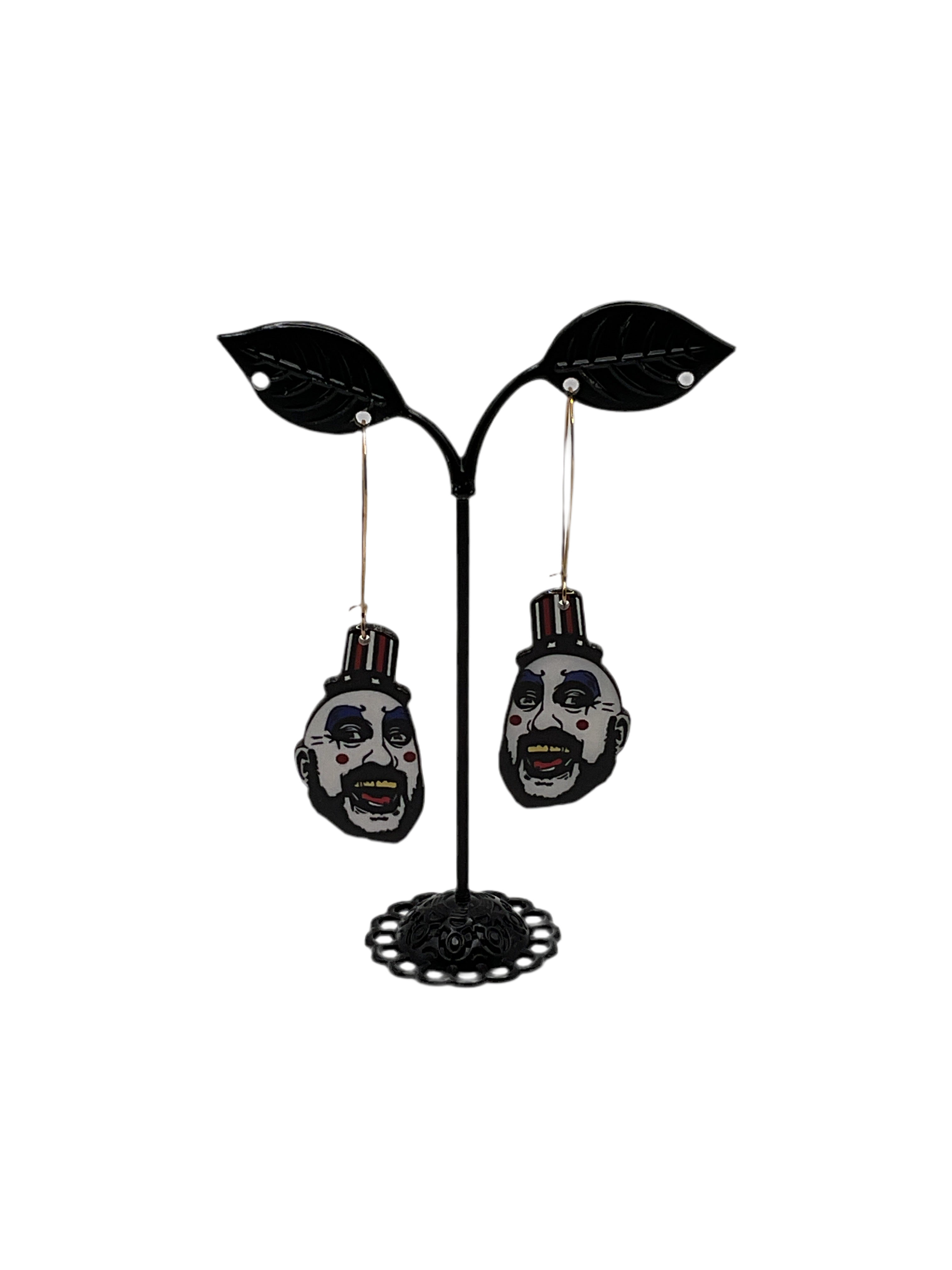 Scary Clown Earrings