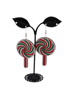 Christmas Lollipop Earrings