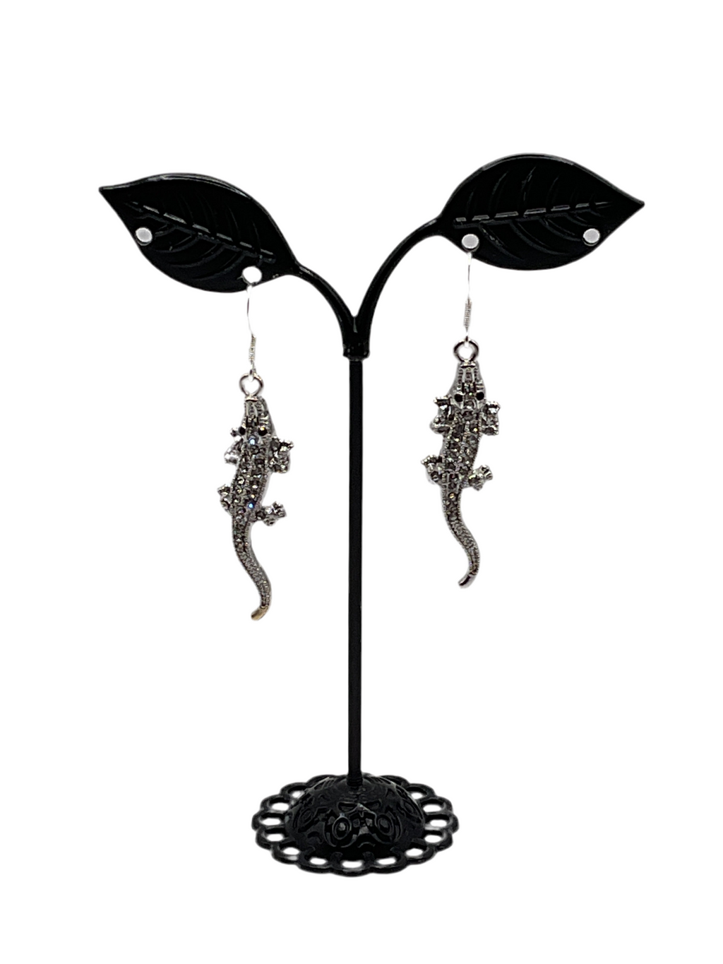 Shiny Alligator Earrings