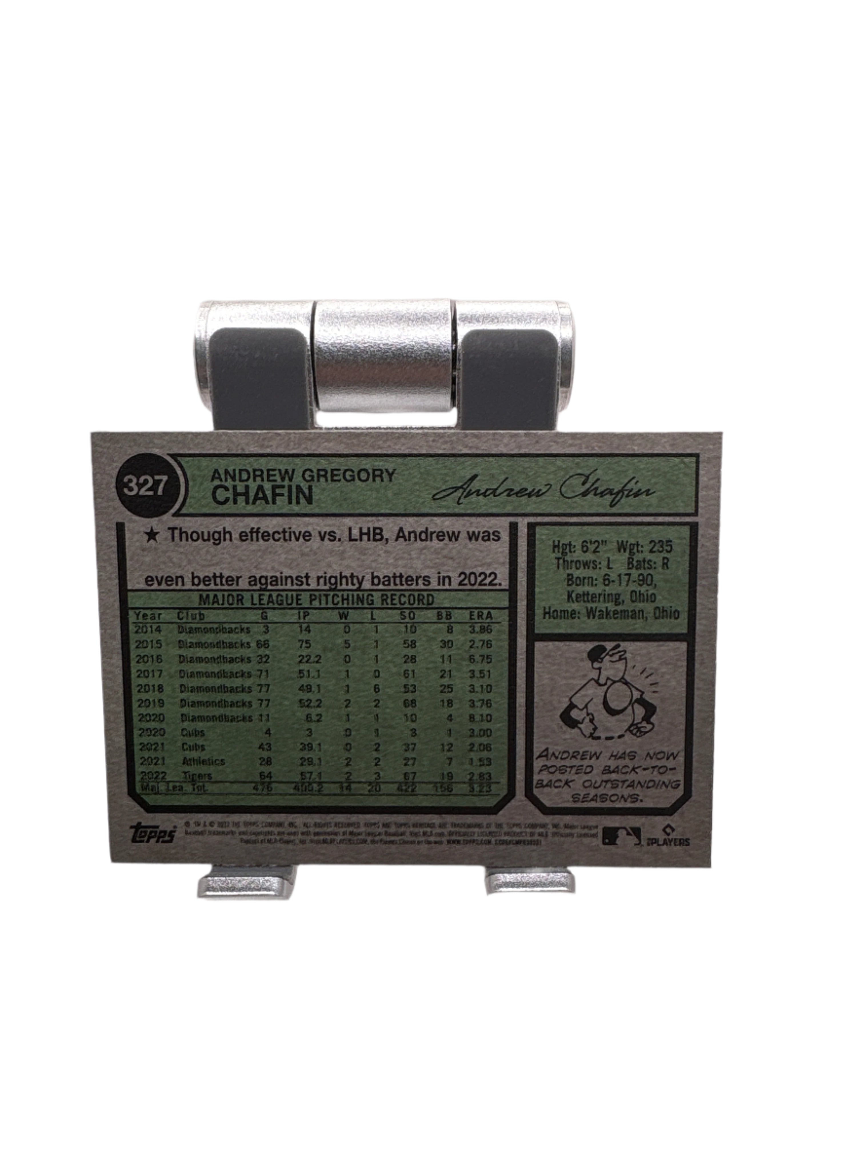 Topps Heritage Andrew Chafin