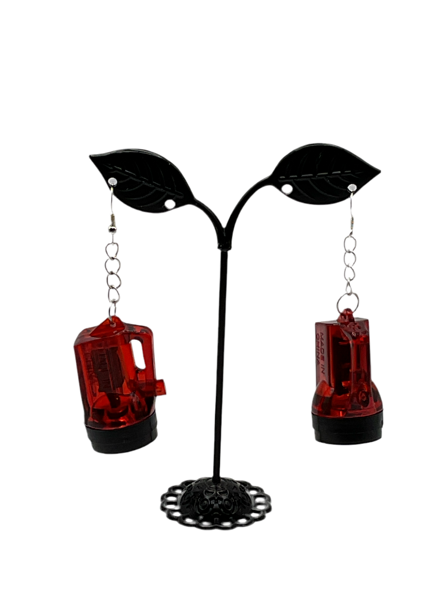 Flashlight Earrings