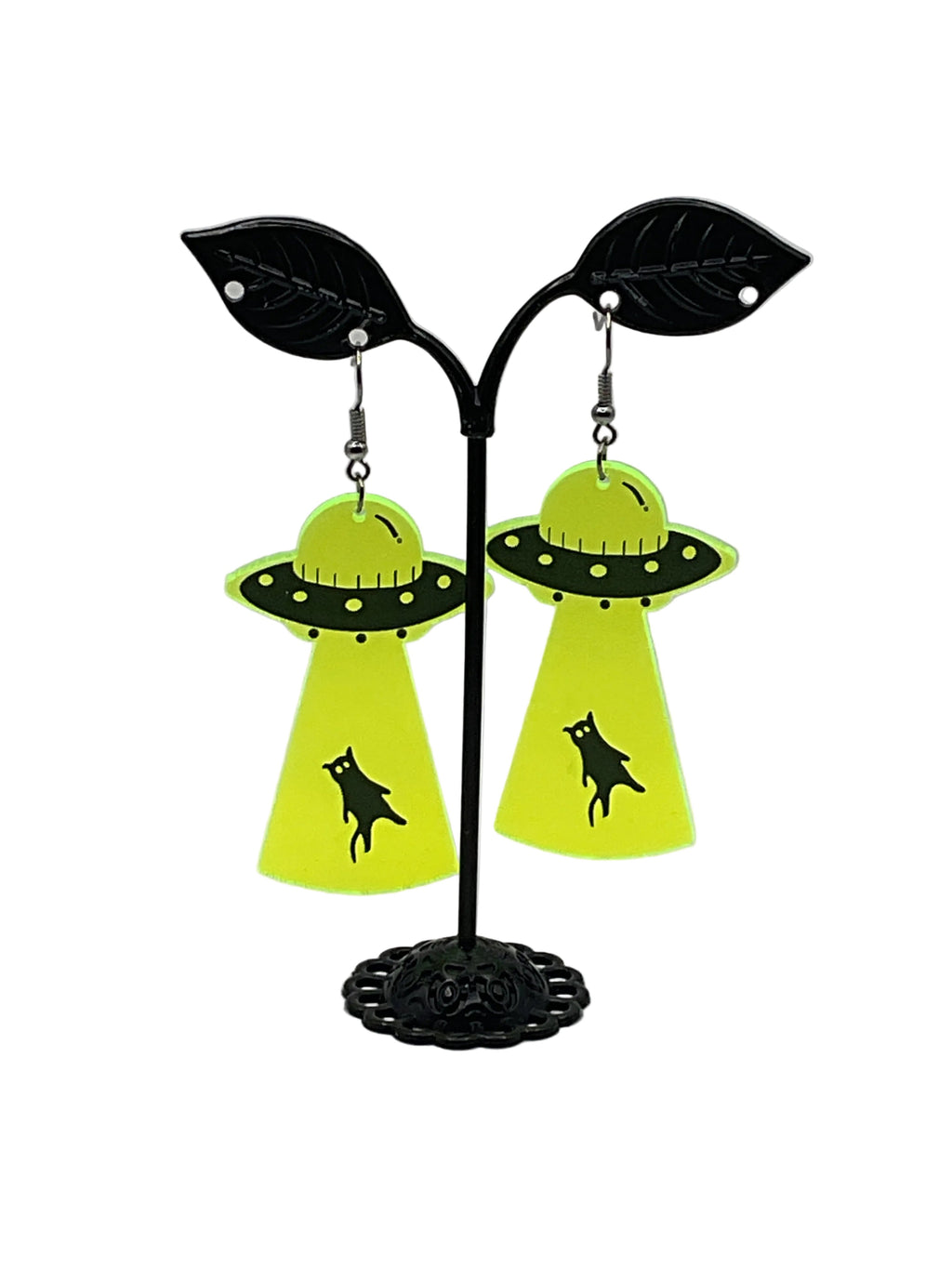 UFO earrings