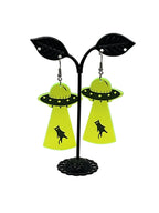 UFO earrings