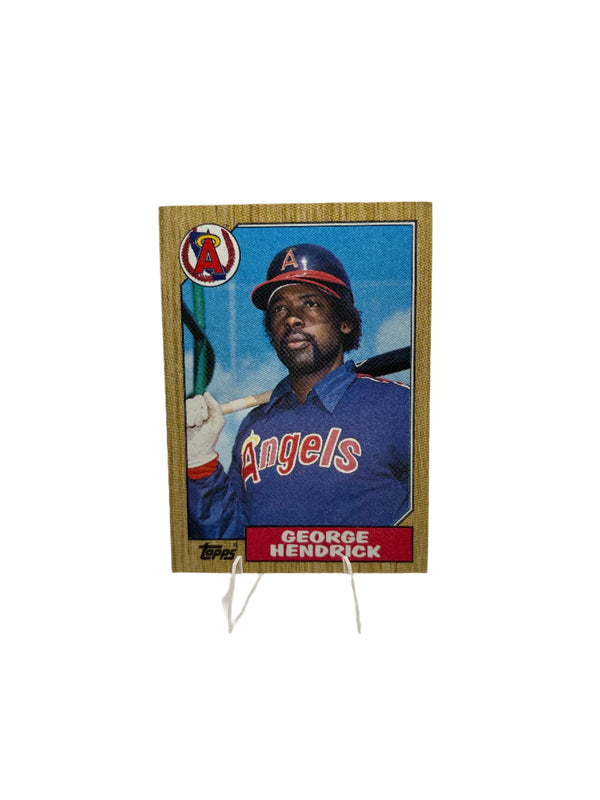 Topps George Hendrick