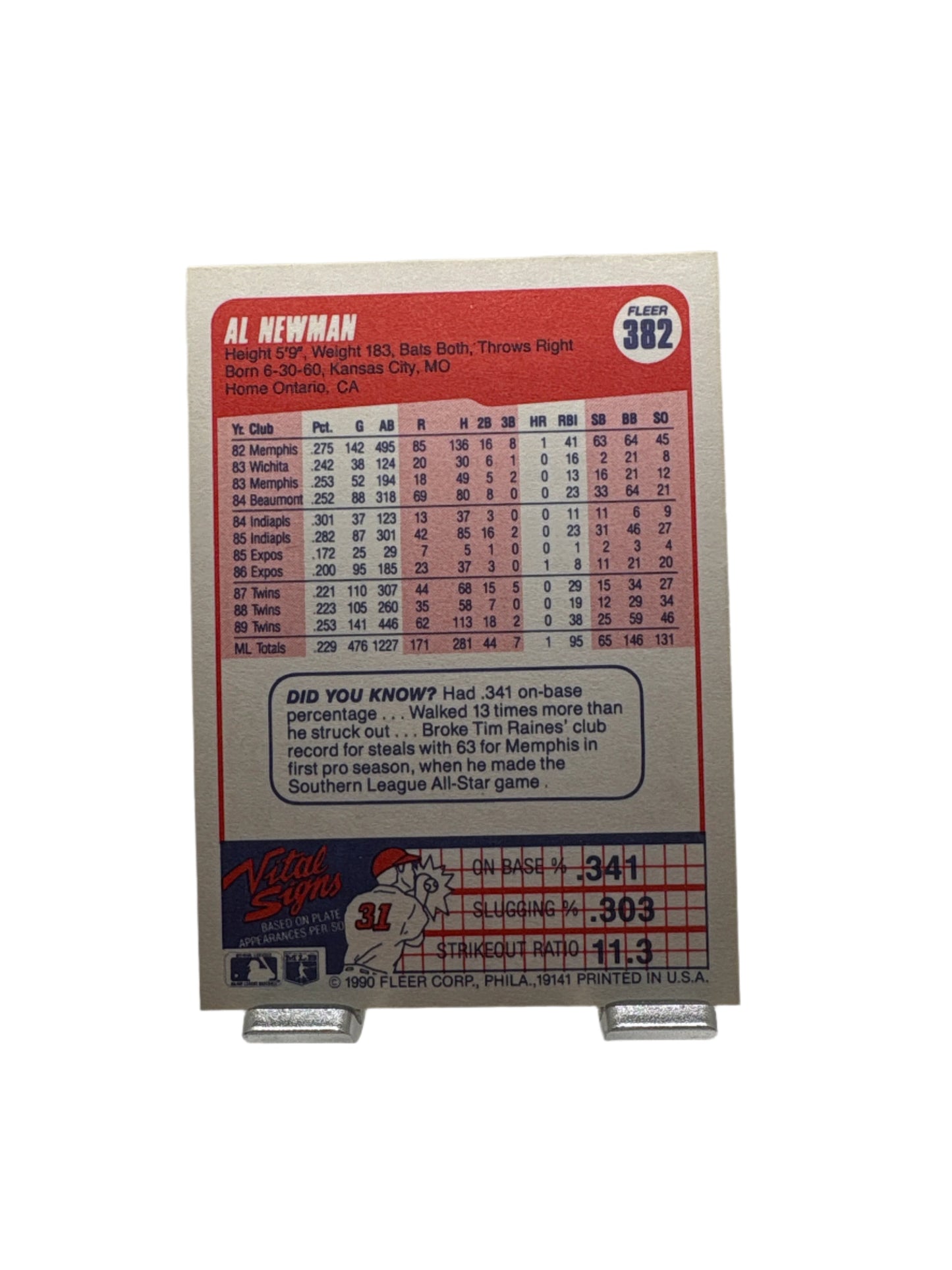 Fleer Al Newman