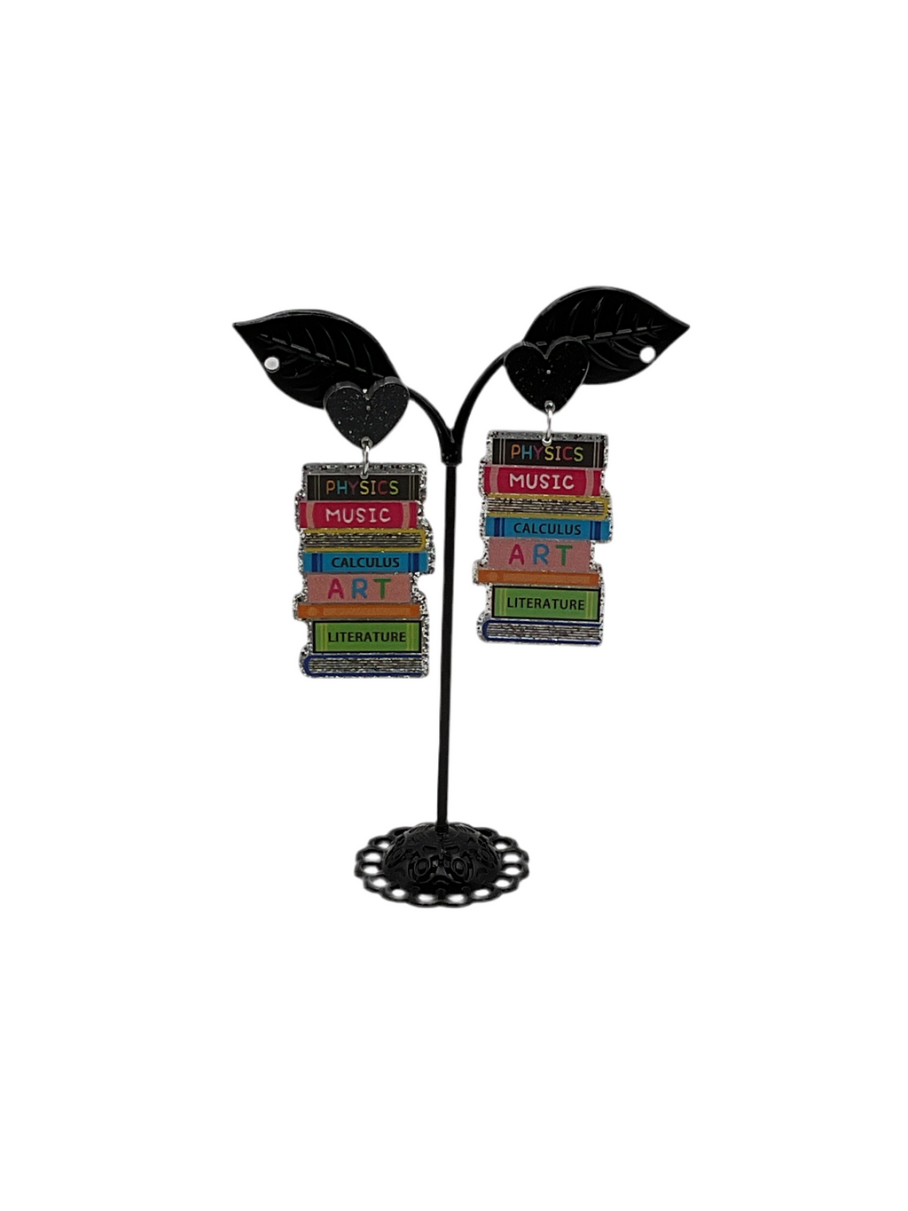 school Books Earrings