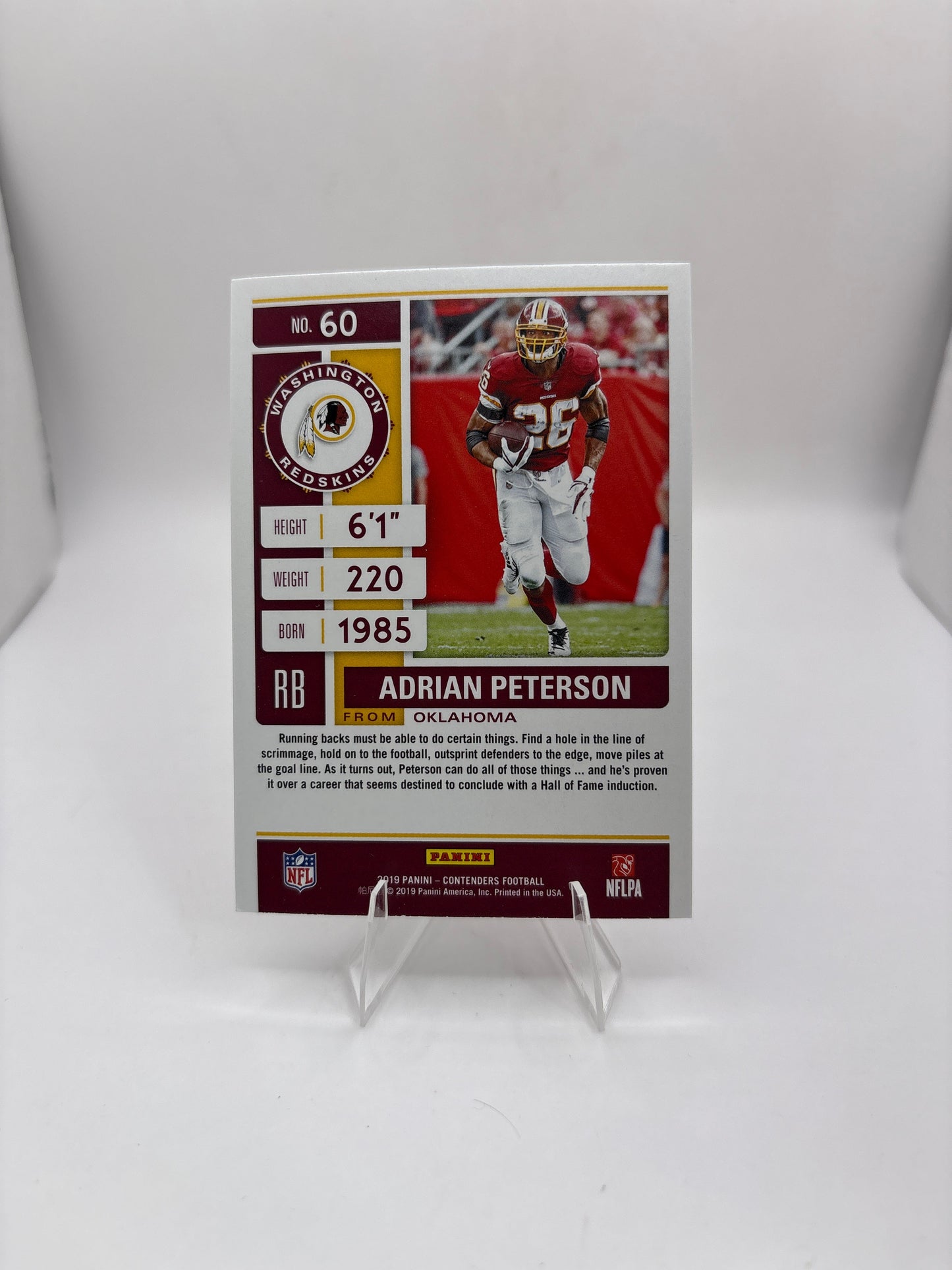 Contenders Adrian Peterson