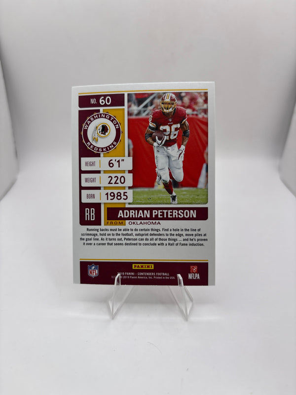 Contenders Adrian Peterson