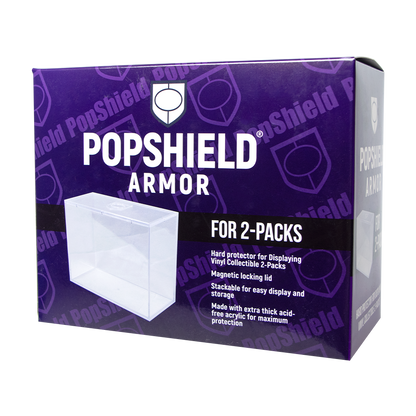 PopShield Armor for 2-PACK Case WHATNOT