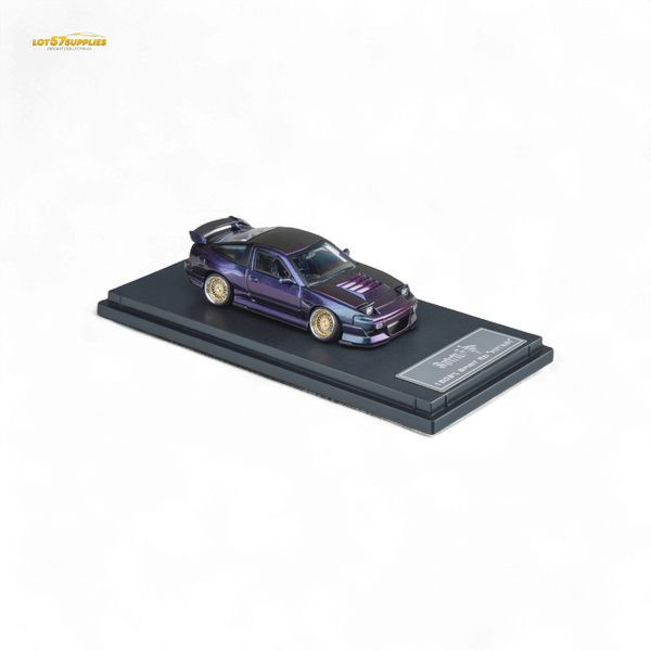 MicroTurbo Custom 180SX Spirit Rei - Purple Chameleon GMHS 2025 Special Edition 1:64