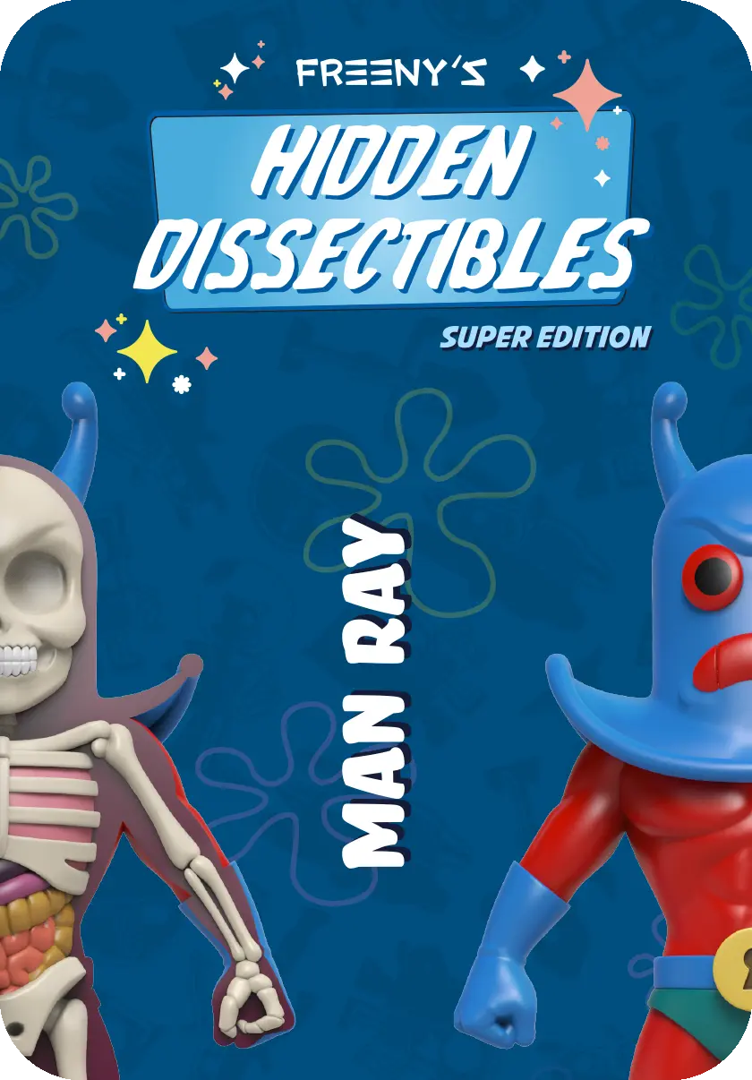 Freeny’s Hidden Dissectibles : SpongeBob SquarePants Series 04 (Super Edition) Blind Box (1 Blind Box) - Collectors World Toys