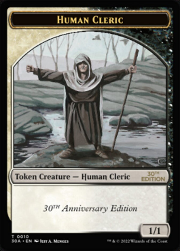 Human Cleric (30A-010) - 30th Anniversary Tokens