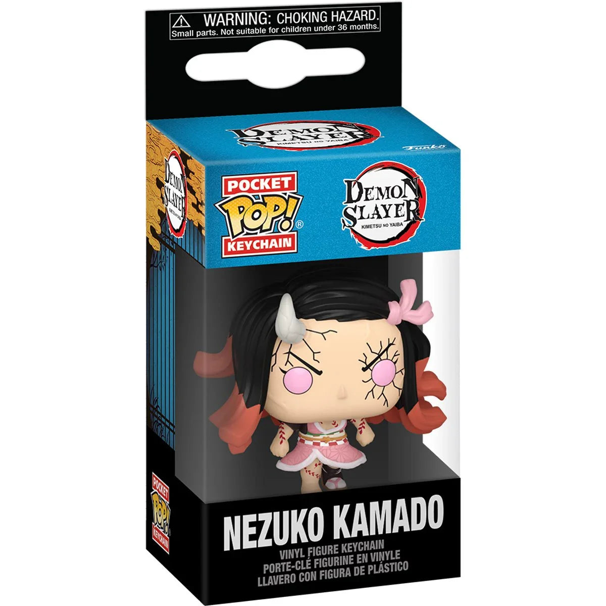 Demon Slayer Nezuko Kamado (Demon Form) Funko Pocket Pop! Key Chain Secondary image