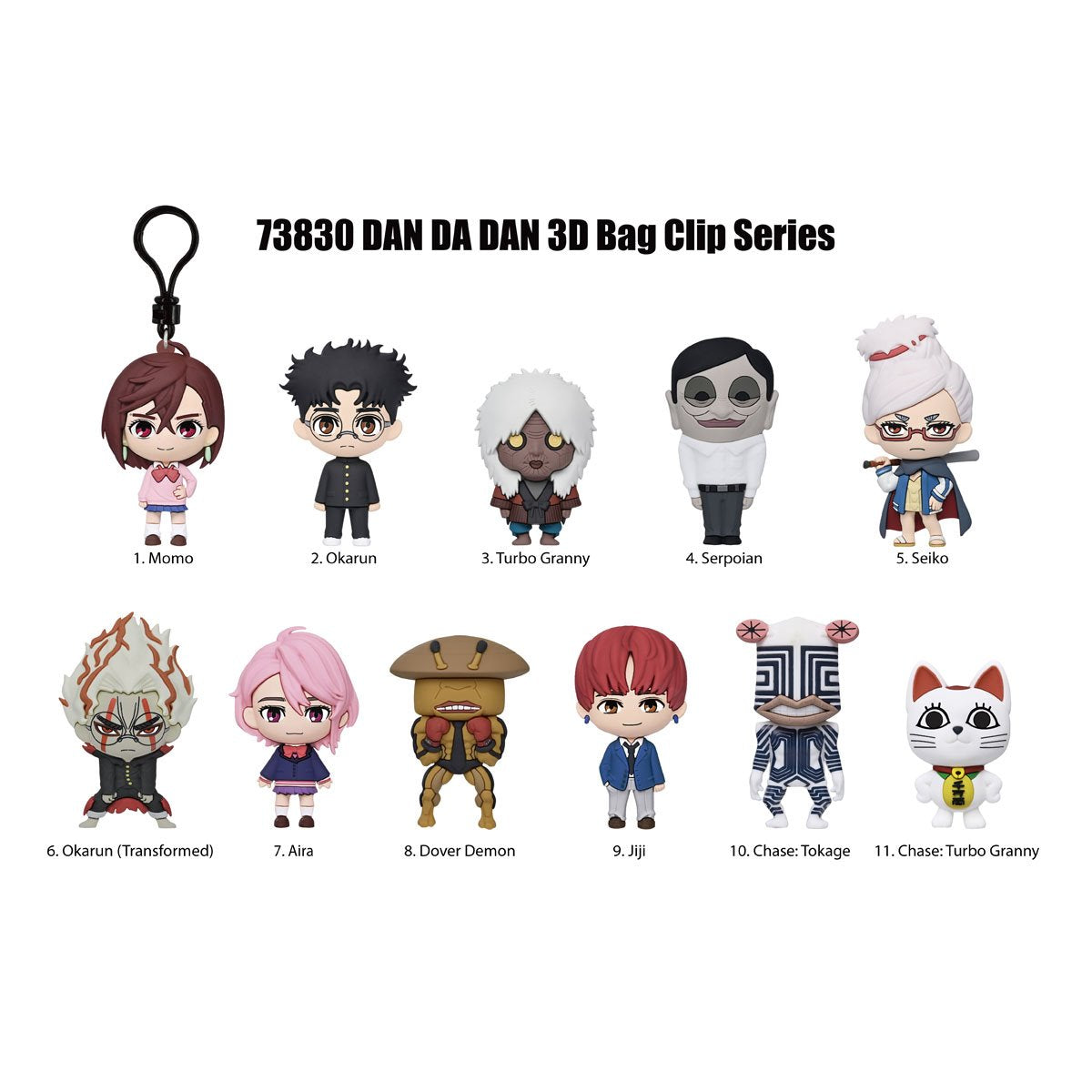 Dandadan 3D Foam Bag Series 1 Clip Blind Bag Secondary image