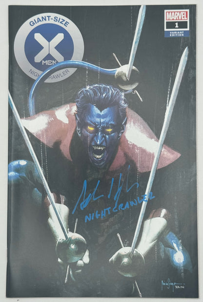 [Signed by Adrian Hough] GIANT SIZE X-MEN NIGHTCRAWLER #1 UNKNOWN COMICS MICO SUAYAN EXCLUSIVE VAR [IN STOCK] - Collectors World Toys