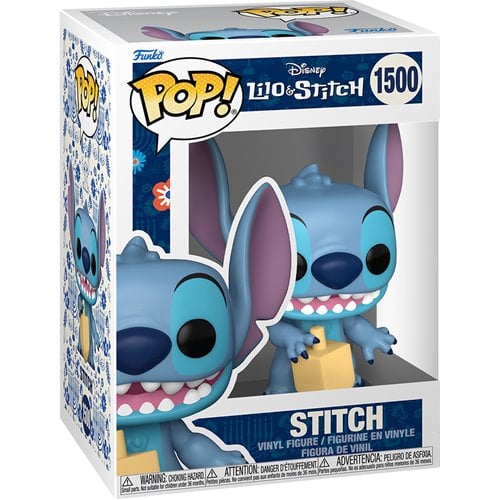 Funko Pop! Disney - Lilo & Stitch Vinyl Figure - Select Figure(s) #1500 Hanukkah Stitch with Dreidel