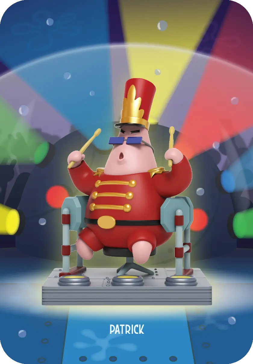 SpongeBob SquarePants: Band Geeks Series Blind Box (1 Blind Box) - Collectors World Toys