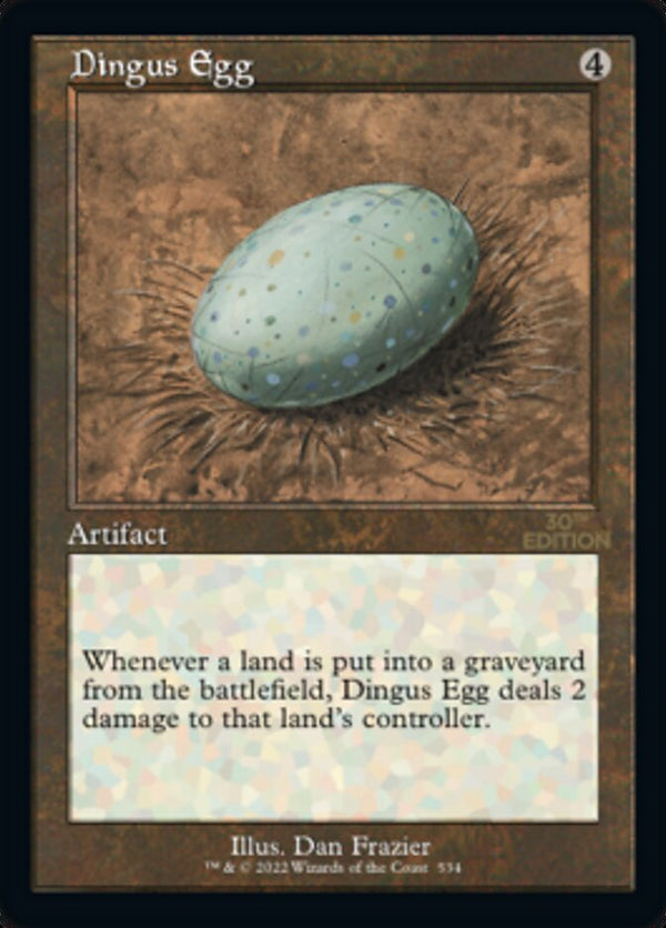 Dingus Egg (Retro Frame) (30A-534) - 30th Anniversary Edition