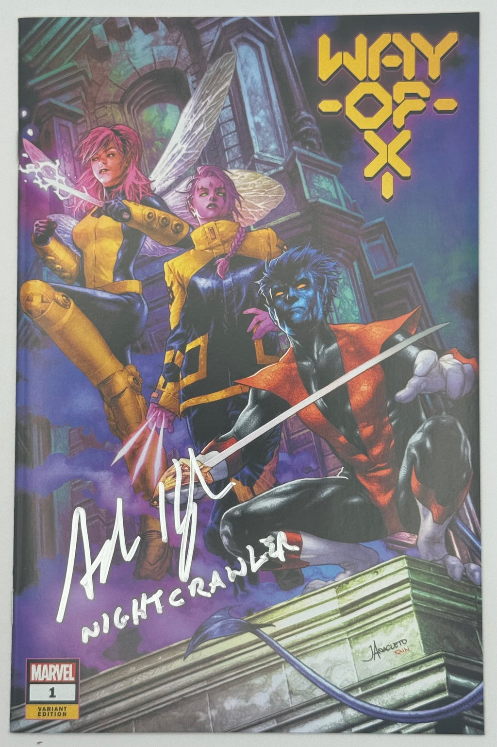 [Signed by Adrian Hough] Way Of X #1 Unknown Comics Jay Anacleto Exclusive Var [IN STOCK] - Collectors World Toys