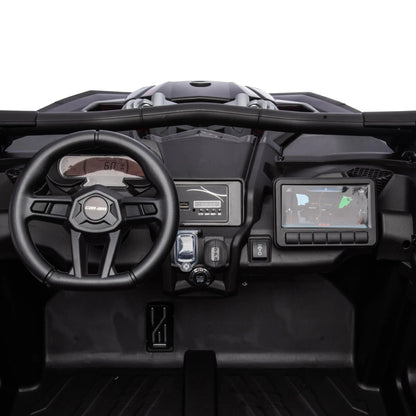 2x24V 4x4 Can-Am Maverick 2 Seater Ride on UTV for Kids