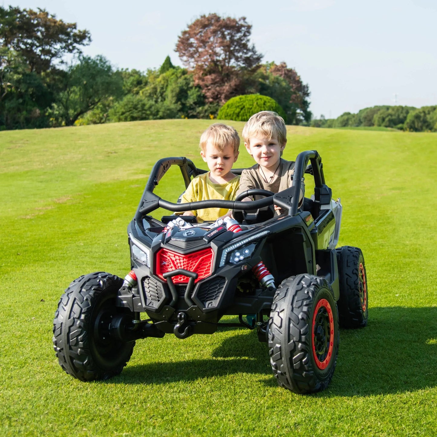 2x24V 4x4 Can-Am Maverick 2 Seater Ride on UTV for Kids