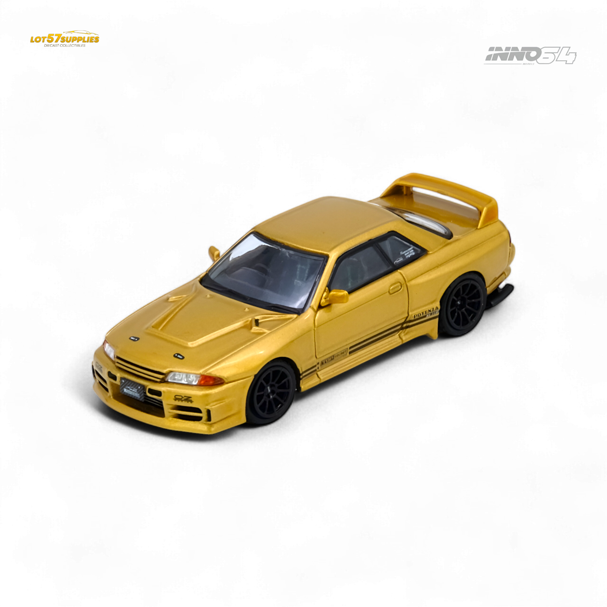 (Pre-Order) INNO64 TOP SECRET BNR32 GT-R - 650R Gold 1:64